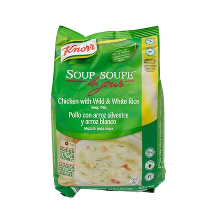 Knorr Soup Du Jour Chicken With Wild And White Rice Mix 30.2 oz., PK4 -  84125321